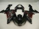 2006-2007 Black Grey Red ZX10R Motorcycle Fairings 2006-2007 Black Grey Red ZX10R Motorcycle Fairings