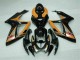 2006-2007 Black Orange GSXR 600/750 Motorcycle Fairings 2006-2007 Black Orange GSXR 600/750 Motorcycle Fairings