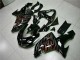 2006-2007 Black Red Flame ZX10R Motorcycle Fairing 2006-2007 Black Red Flame ZX10R Motorcycle Fairing