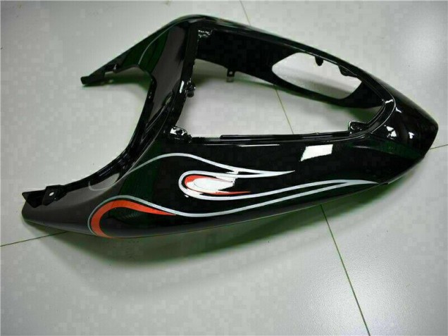 2006-2007 Black Red Flame ZX10R Motorcycle Fairing 2006-2007 Black Red Flame ZX10R Motorcycle Fairing