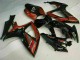 2006-2007 Black Red GSXR 600/750 Motorcycle Bodywork 2006-2007 Black Red GSXR 600/750 Motorcycle Bodywork