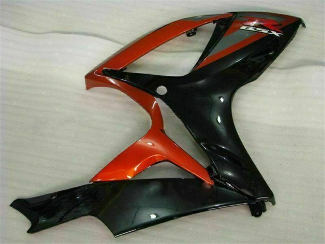 2006-2007 Black Red GSXR 600/750 Motorcycle Bodywork 2006-2007 Black Red GSXR 600/750 Motorcycle Bodywork