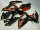 2006-2007 Black Red GSXR 600/750 Motorcycle Bodywork 2006-2007 Black Red GSXR 600/750 Motorcycle Bodywork
