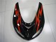 2006-2007 Black Red ZX10R Motorcycle Fairings 2006-2007 Black Red ZX10R Motorcycle Fairings