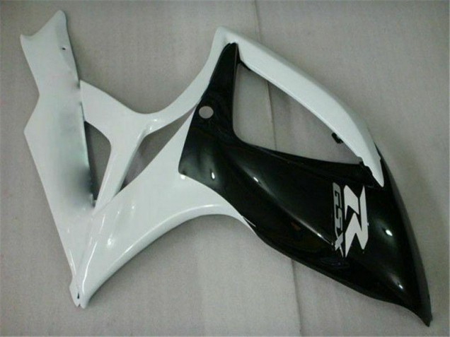 2006-2007 Black White GSXR 600/750 Motorcycle Fairings 2006-2007 Black White GSXR 600/750 Motorcycle Fairings