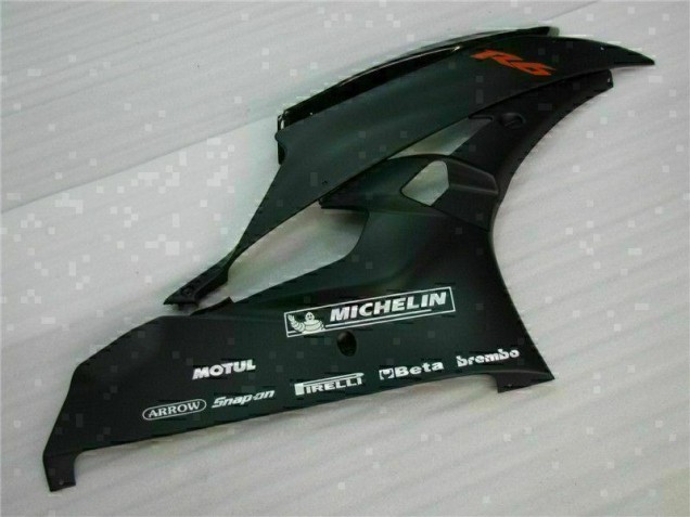 2006-2007 Black YZF R6 Full Motorcycle Fairing Kits 2006-2007 Black YZF R6 Full Motorcycle Fairing Kits