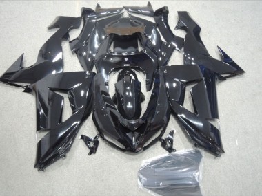 2006-2007 Black ZX10R Motorcycle Fairings