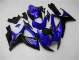 2006-2007 Blue Black GSXR 600/750 Motorcycle Fairings 2006-2007 Blue Black GSXR 600/750 Motorcycle Fairings