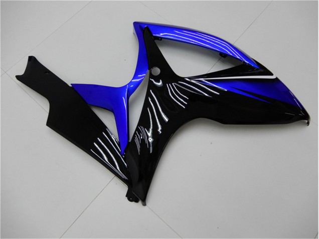 2006-2007 Blue Black GSXR 600/750 Motorcycle Fairings 2006-2007 Blue Black GSXR 600/750 Motorcycle Fairings