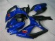 2006-2007 Blue GSXR 600/750 ABS Motorcycle Fairing 2006-2007 Blue GSXR 600/750 ABS Motorcycle Fairing