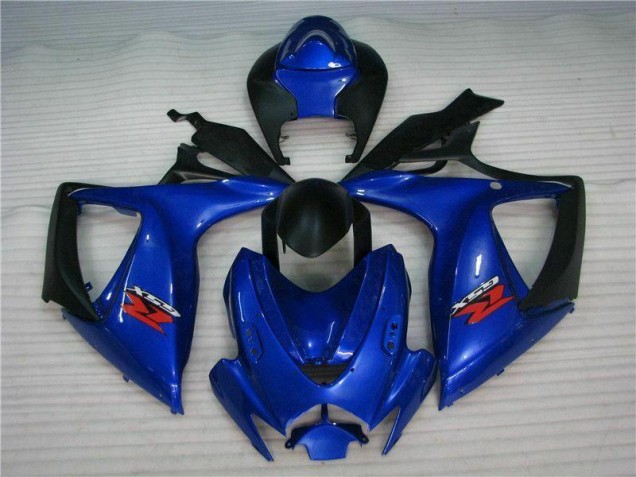 2006-2007 Blue GSXR 600/750 ABS Motorcycle Fairing 2006-2007 Blue GSXR 600/750 ABS Motorcycle Fairing