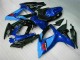 2006-2007 Blue GSXR 600/750 Aftermarket Motorcycle Fairings 2006-2007 Blue GSXR 600/750 Aftermarket Motorcycle Fairings