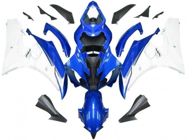 2006-2007 Blue White YZF R6 Motorcycle Bodywork