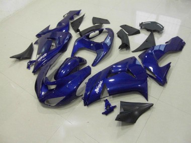 2006-2007 Dark Blue ZX10R Motorcycle Fairings