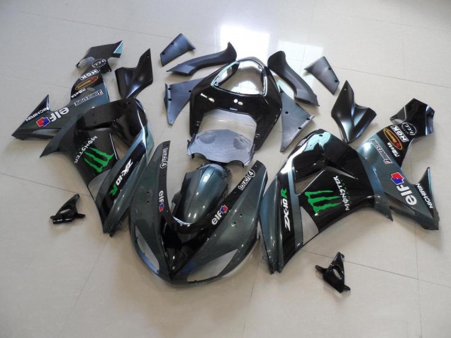 2006-2007 Grey Monster ZX10R Motorcycle Fairings 2006-2007 Grey Monster ZX10R Motorcycle Fairings
