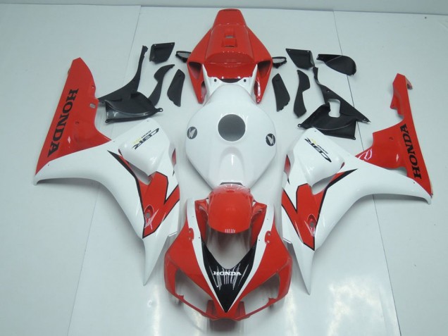 2006-2007 Orange Red and White CBR1000RR Motorcycle Fairings 2006-2007 Orange Red and White CBR1000RR Motorcycle Fairings