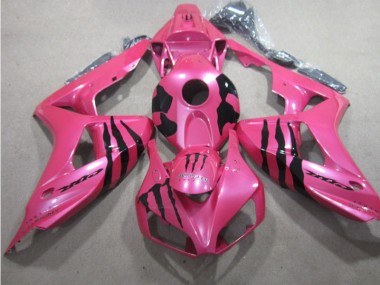 2006-2007 Pink Black Monster CBR1000RR Motorcycle Fairings