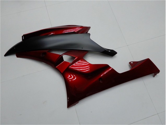 2006-2007 Red Black YZF R6 Motorcycle Fairing 2006-2007 Red Black YZF R6 Motorcycle Fairing