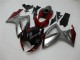2006-2007 Red Silver GSXR 600/750 Motorcycle Fairings 2006-2007 Red Silver GSXR 600/750 Motorcycle Fairings