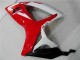 2006-2007 Red White GSXR 600/750 Motorcycle Fairings 2006-2007 Red White GSXR 600/750 Motorcycle Fairings