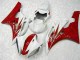 2006-2007 Red White YZF R6 Motorcycle Bodywork 2006-2007 Red White YZF R6 Motorcycle Bodywork