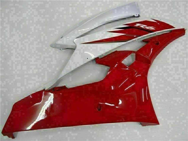 2006-2007 Red White YZF R6 Motorcycle Bodywork 2006-2007 Red White YZF R6 Motorcycle Bodywork