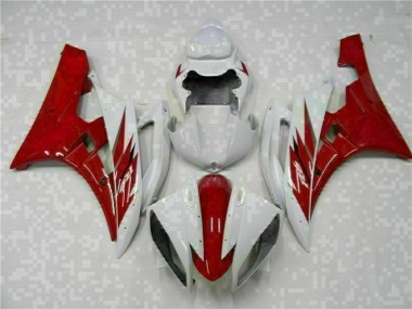 2006-2007 Red White YZF R6 Motorcycle Bodywork