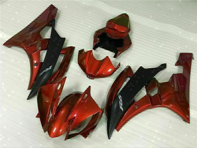 2006-2007 Red YZF R6 Motorcycle Fairings