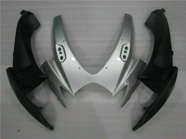 2006-2007 Silver Black GSXR 600/750 Motorcycle Fairings 2006-2007 Silver Black GSXR 600/750 Motorcycle Fairings