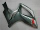 2006-2007 Silver Black GSXR 600/750 Motorcycle Fairings 2006-2007 Silver Black GSXR 600/750 Motorcycle Fairings