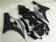 2006-2007 Silver Black YZF R6 Motorcycle Fairings 2006-2007 Silver Black YZF R6 Motorcycle Fairings