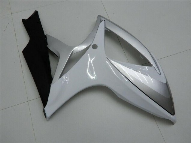 2006-2007 Silver GSXR 600/750 Motorcycle Fairing 2006-2007 Silver GSXR 600/750 Motorcycle Fairing