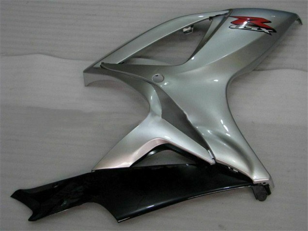 2006-2007 Silver GSXR 600/750 Motorcycle Fairings 2006-2007 Silver GSXR 600/750 Motorcycle Fairings