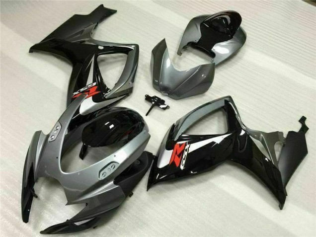 2006-2007 Silver Grey GSXR 600/750 Motorcycle Fairings 2006-2007 Silver Grey GSXR 600/750 Motorcycle Fairings