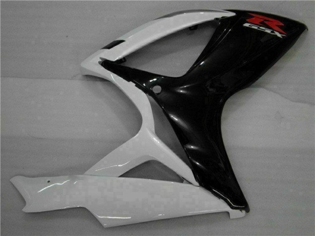 2006-2007 White Black GSXR 600/750 Motorcycle Fairings 2006-2007 White Black GSXR 600/750 Motorcycle Fairings