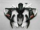 2006-2007 White Black GSXR 600/750 Motorcycle Fairings 2006-2007 White Black GSXR 600/750 Motorcycle Fairings