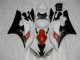 2006-2007 White Black YZF R6 Motorcycle Bodywork