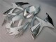 2006-2007 White Silver GSXR 600/750 Full Motorcycle Fairing Kits 2006-2007 White Silver GSXR 600/750 Full Motorcycle Fairing Kits