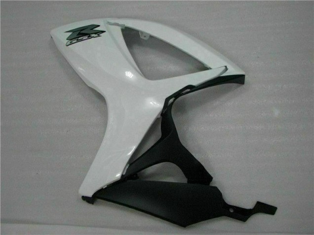 2006-2007 White Silver GSXR 600/750 Motorcycle Fairings