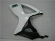 2006-2007 White Silver GSXR 600/750 Motorcycle Fairings