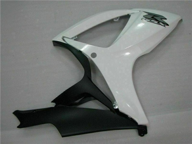 2006-2007 White Silver GSXR 600/750 Motorcycle Fairings