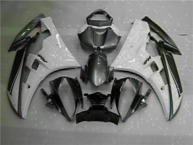 2006-2007 White Silver YZF R6 Motorcycle Fairings