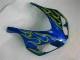 2006-2007 Yellow Flame Blue CBR1000RR Motorcycle Fairings 2006-2007 Yellow Flame Blue CBR1000RR Motorcycle Fairings