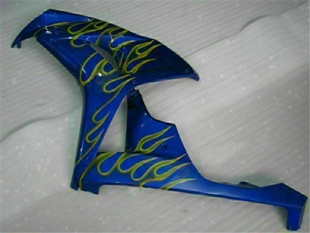 2006-2007 Yellow Flame Blue CBR1000RR Motorcycle Fairings 2006-2007 Yellow Flame Blue CBR1000RR Motorcycle Fairings
