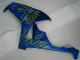 2006-2007 Yellow Flame Blue CBR1000RR Motorcycle Fairings 2006-2007 Yellow Flame Blue CBR1000RR Motorcycle Fairings