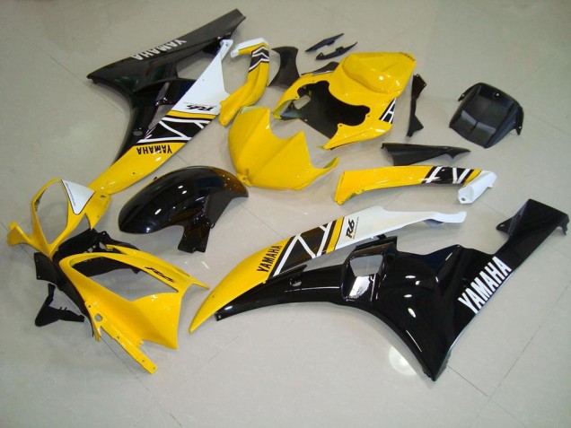 2006-2007 Yellow YZF R6 Motorcycle Bodywork 2006-2007 Yellow YZF R6 Motorcycle Bodywork