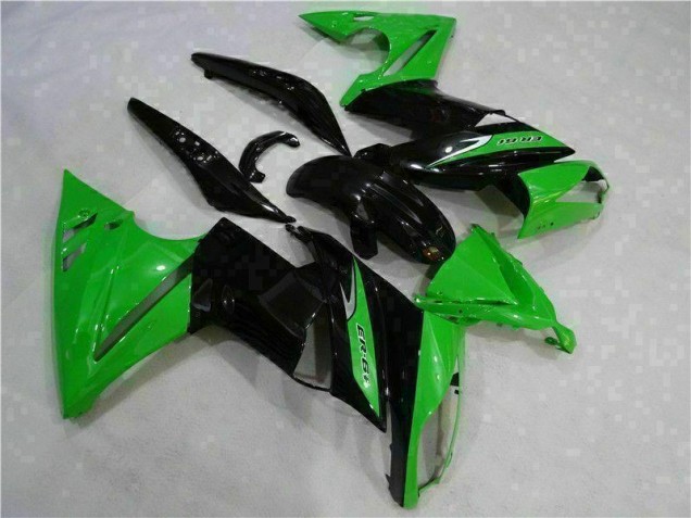 2006-2008 Green Black EX650 Motorcycle Fairing