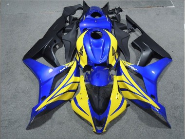 2007-2008 Black Blue Yellow CBR600RR Motorcycle Fairings