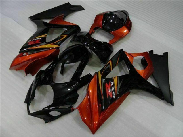 2007-2008 Black GSXR 1000 Full Motorcycle Fairing Kits 2007-2008 Black GSXR 1000 Full Motorcycle Fairing Kits