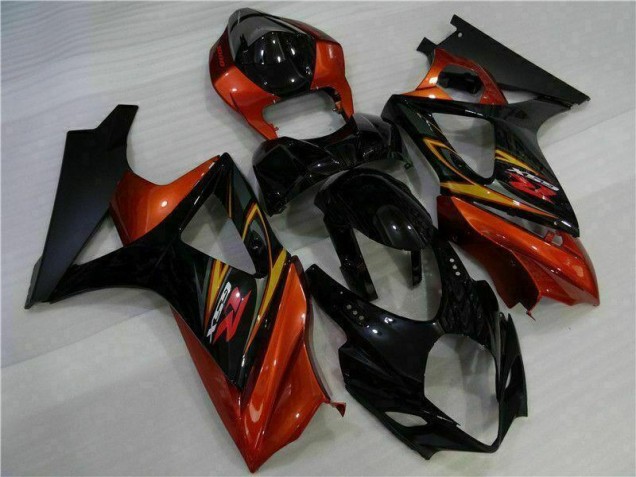 2007-2008 Black GSXR 1000 Full Motorcycle Fairing Kits 2007-2008 Black GSXR 1000 Full Motorcycle Fairing Kits